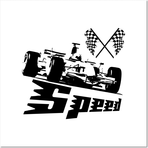 formula one, speed Wall Art by hottehue